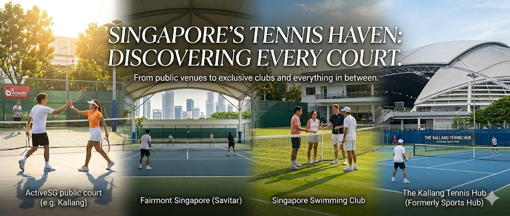Where to Play Tennis in Singapore – Public Courts, Indoor Courts, Clubs & Hotels