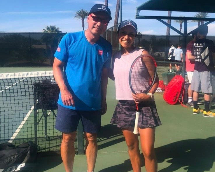 tennis coach marcela